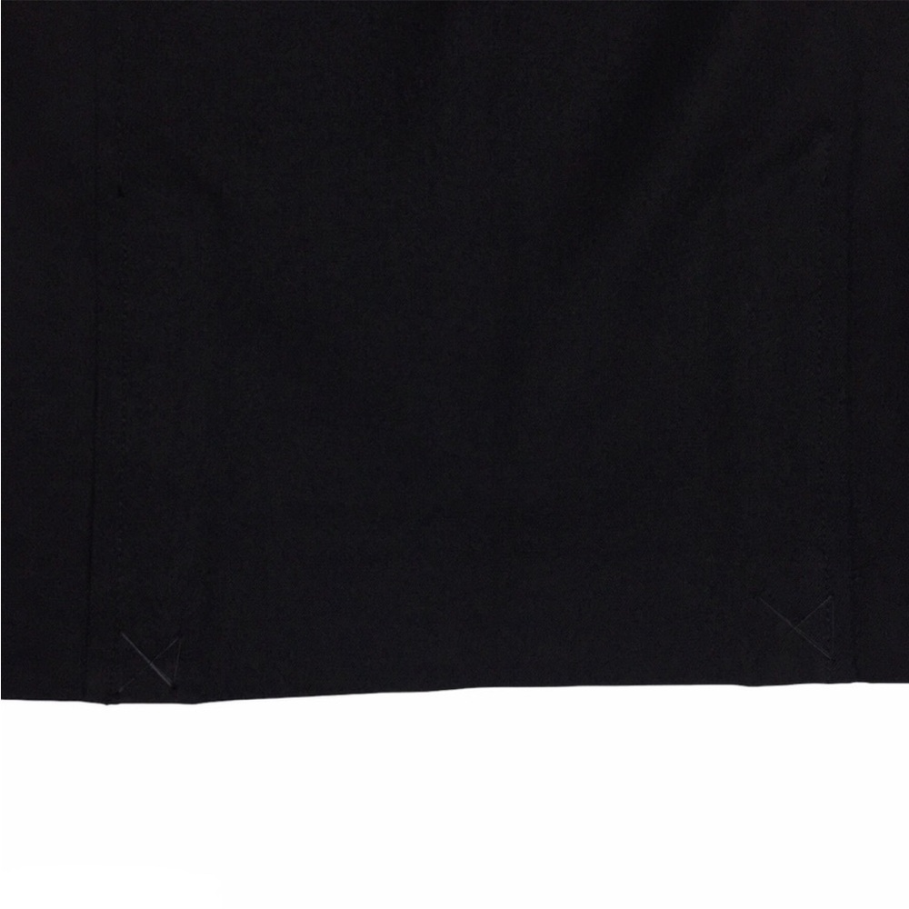 BANANA REPUBLIC Sloan Pencil Skirt Black Sailor Buttons Minimalist Size 8 NWT - Picture 6 of 13